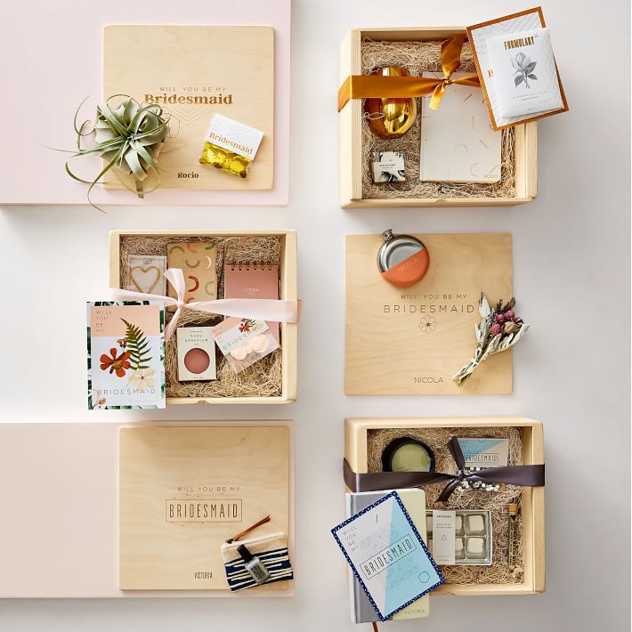 will you be my bridesmaid gift box