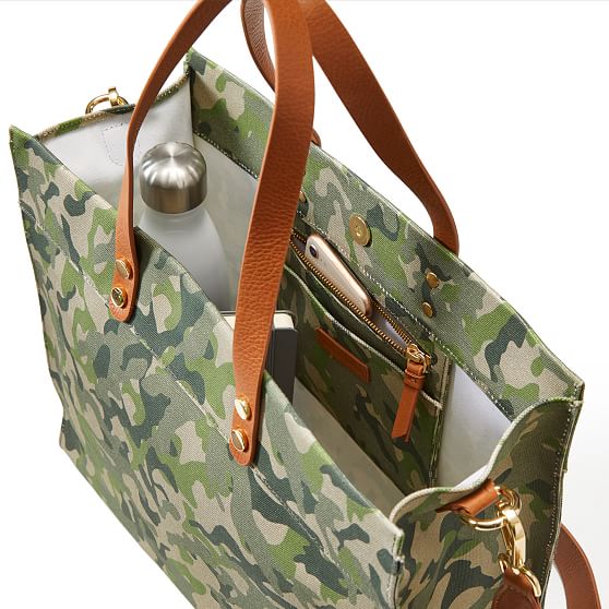 Essential Camo Canvas Tote Mark And Graham