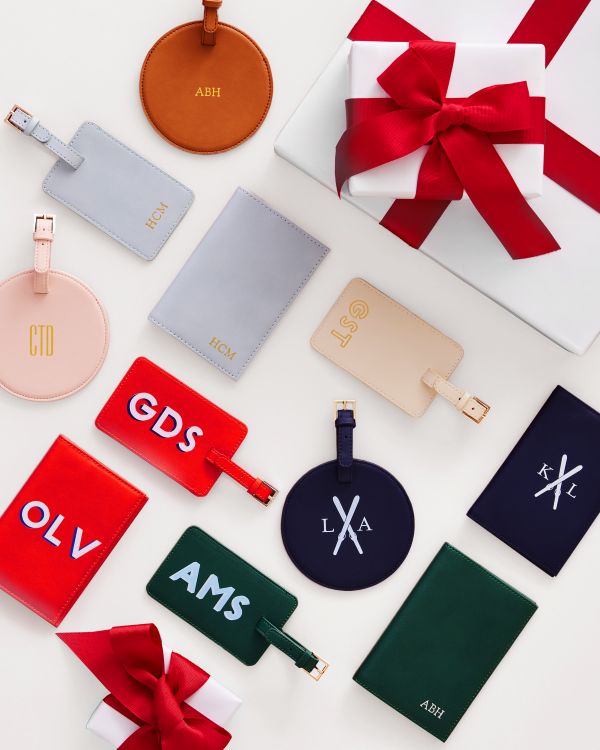 Luggage Tags + Passport Cases >