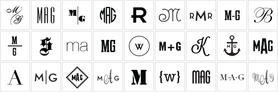 Monogram Maker