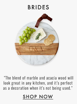 Wood and Marble Round Cheese Board >