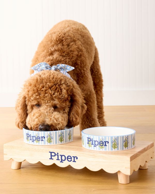Personalized Bowls + Stands >