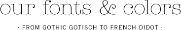 Monogram Fonts
