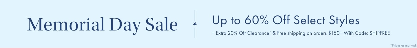 Memorial Day Sale