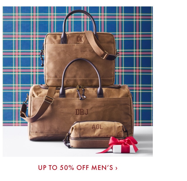 Up to 50% Off Men's >