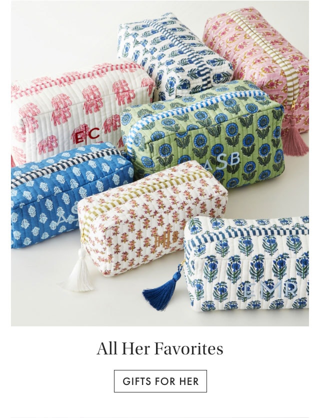 All Her Favorites. Gifts For Her >