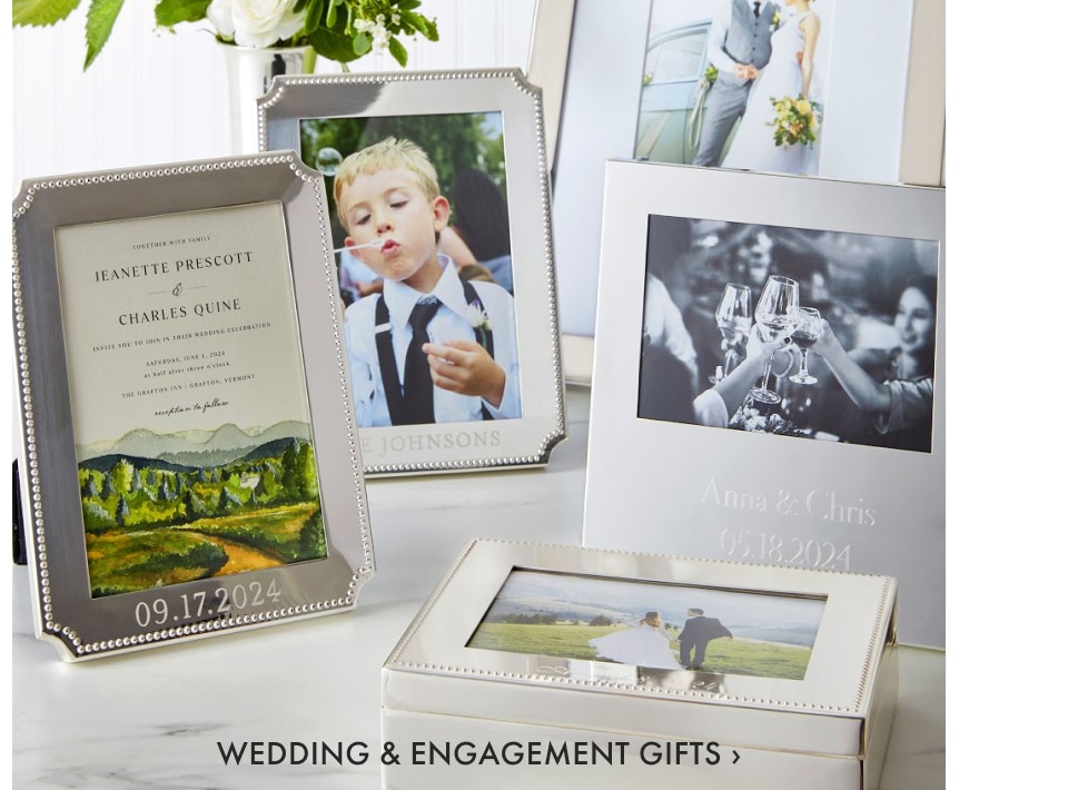 Wedding & Engagement Gifts >