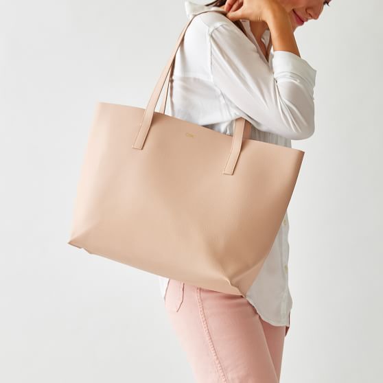 everyday leather tote