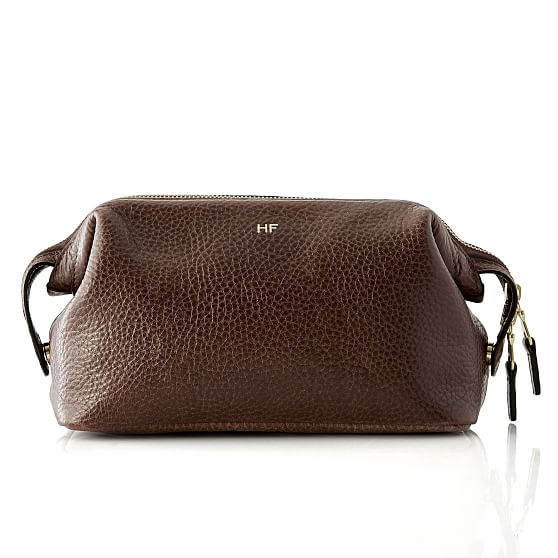 leather travel handbag