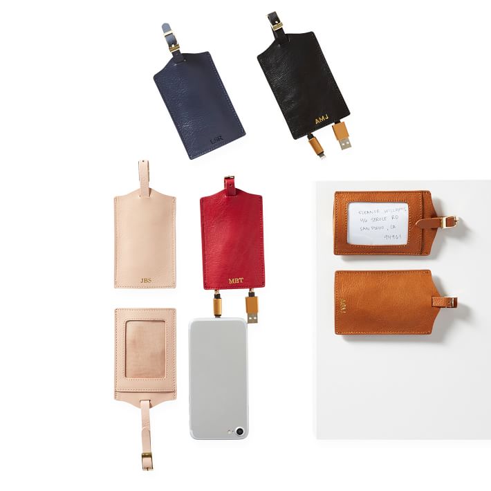 luggage with phone charger