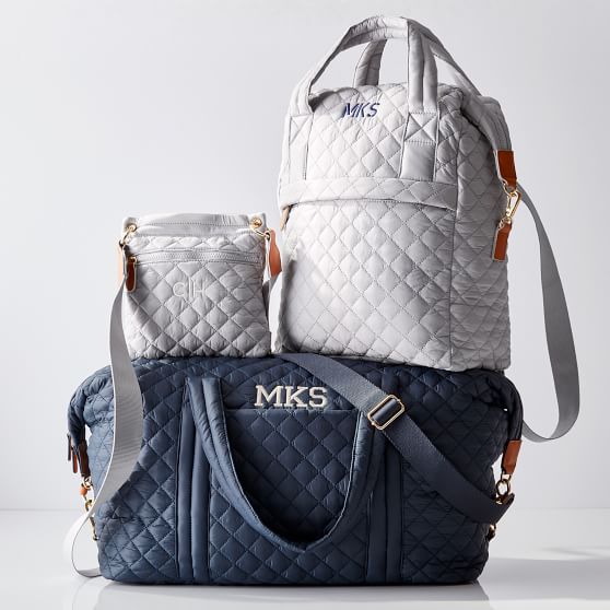 nylon quilted crossbody bag