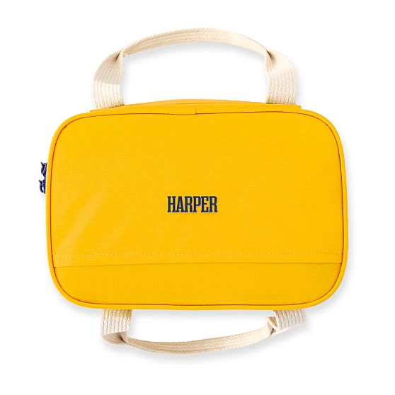 yellow lunch bag