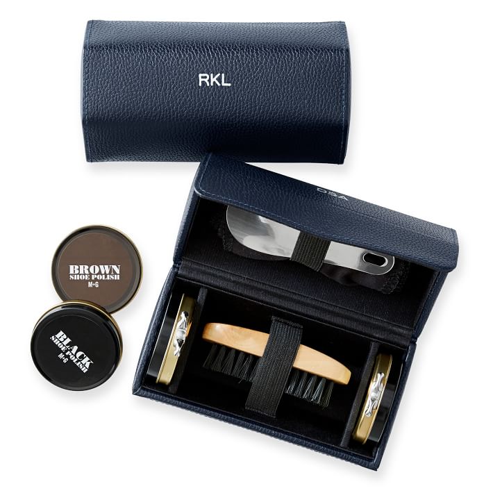 personalised shoe shine kit