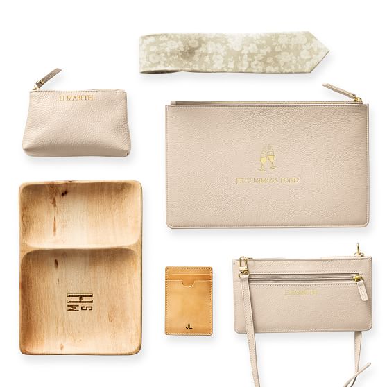 leather cosmetic pouch