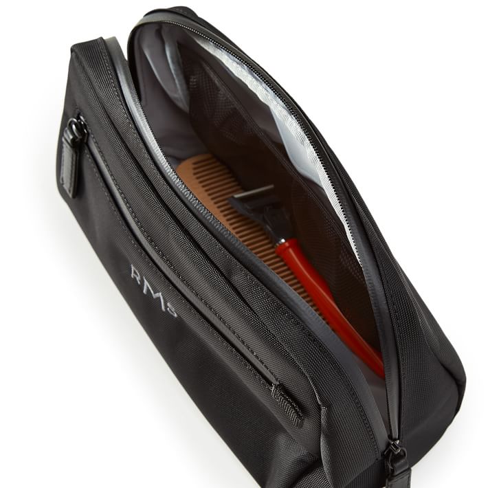 Ballistic Nylon Travel Pouch Monogrammed Toiletry Bag Mark and Graham