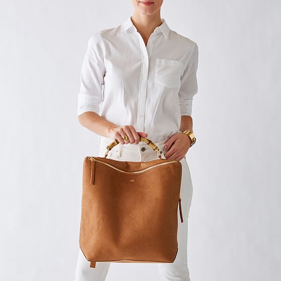 thin leather laptop bag