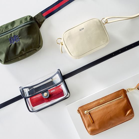 clear belt bag