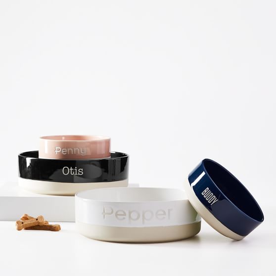 personalized dog bowls