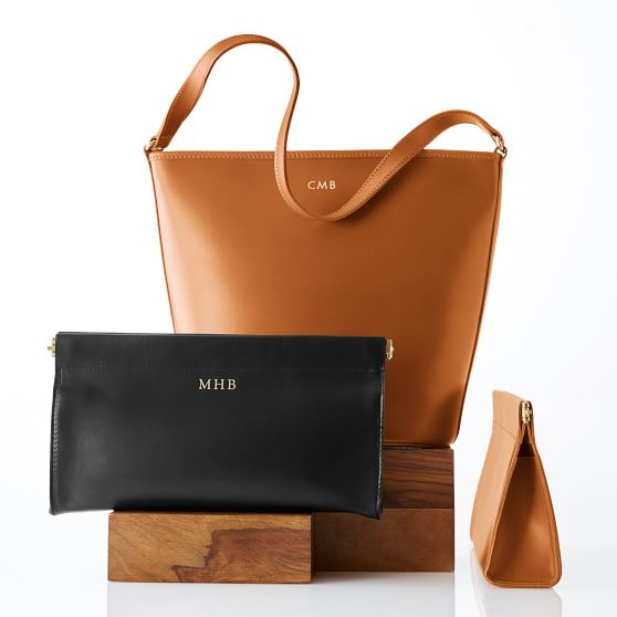monogrammed leather handbags