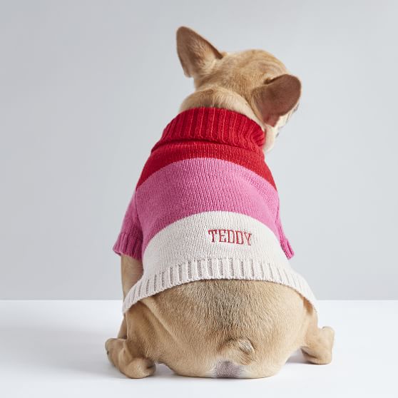valentine dog sweaters