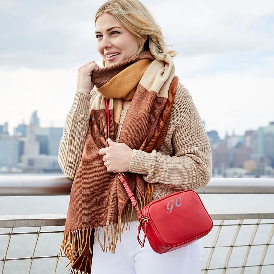 coach lillie carryall red