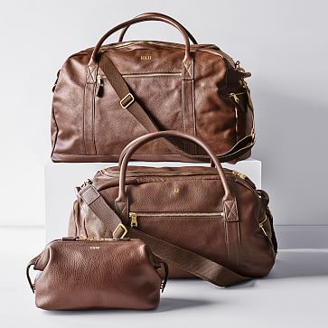 Harvey Leather Weekender Bag 