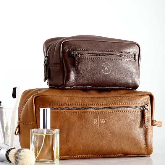 travel pouch leather