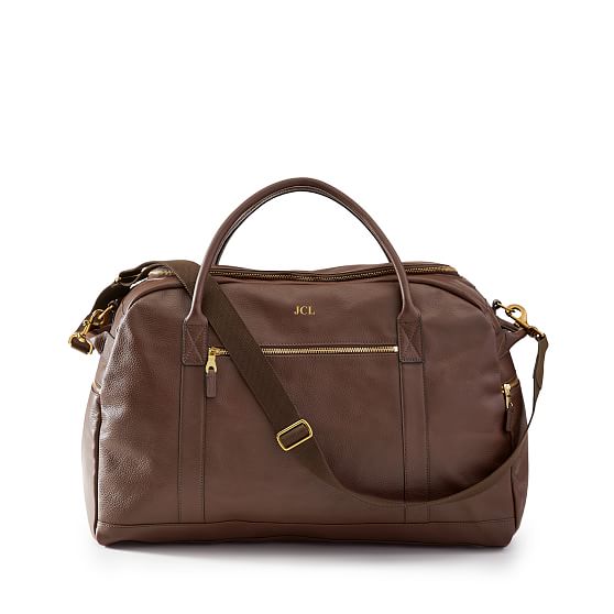 Harvey Leather Weekender Bag 