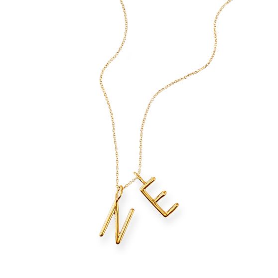 sarah chloe initial necklace