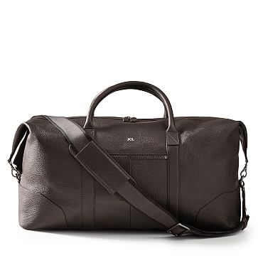 Faux Leather Duffle Bags + Weekender Bags | Mark and Graham