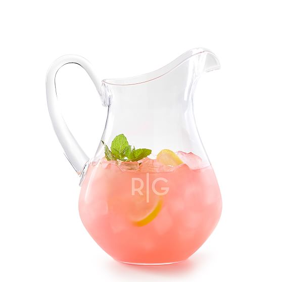 acrylic margarita pitcher