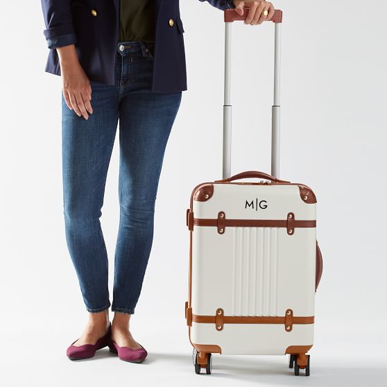 Monogrammed carry on suitcase Clearance