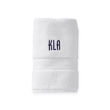 33x70 Personalized Linen Towels, Dark Gray Turkish Bath Towels