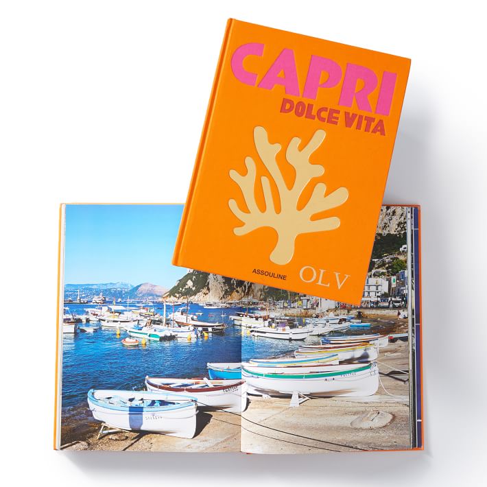 “Capri Dolce Vita” By Assouline Coffee Table Book | Mark And Graham