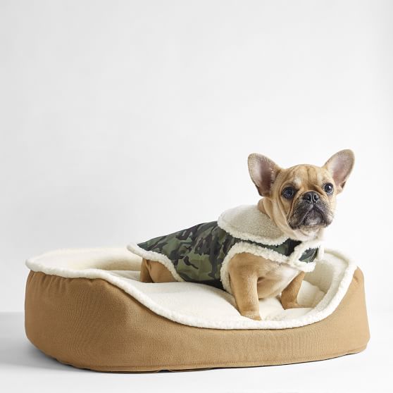 sherpa dog bed cover