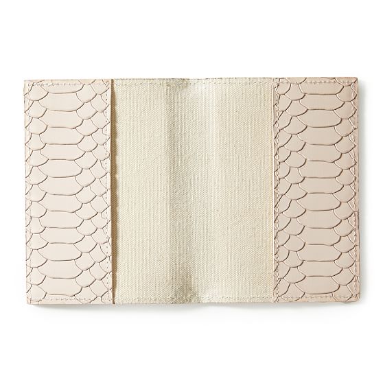 Embossed Leather Passport Case Mark and Graham