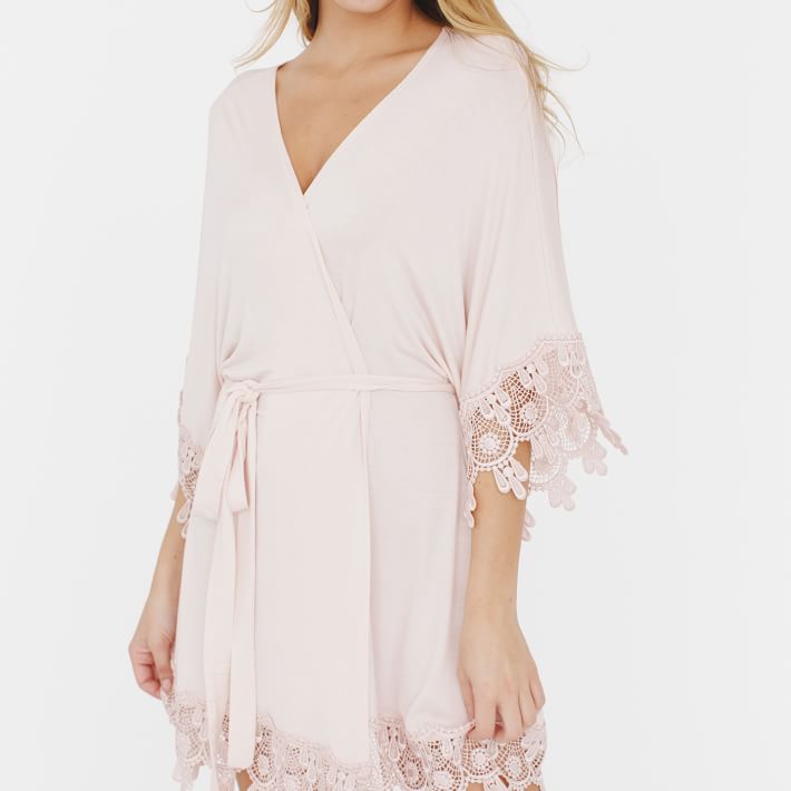 Personalized Lace Robe Mark and Graham