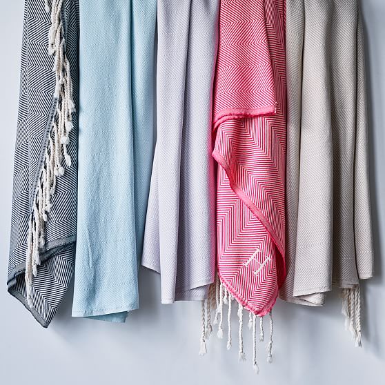 turkish herringbone throw