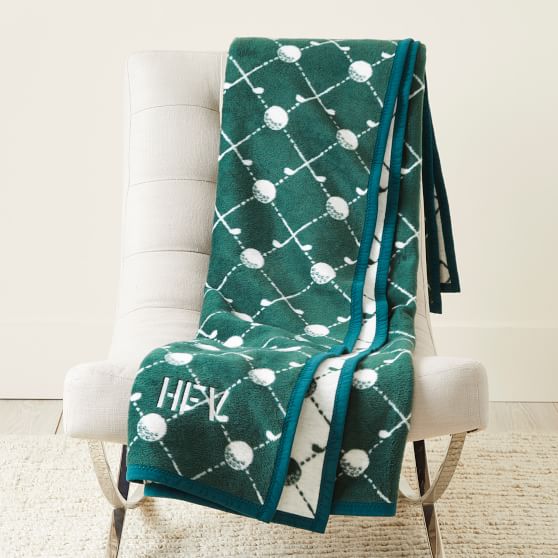 ChappyWrap Sports Throw Blanket Mark and Graham