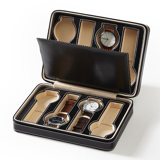Travel Leather Watch Holder Mark and Graham