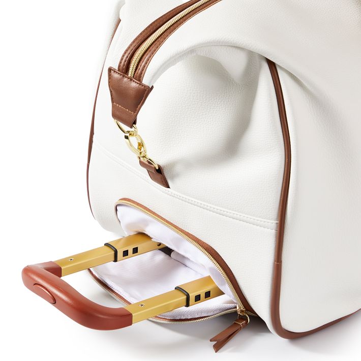 Vegan Leather Duffle Weekender