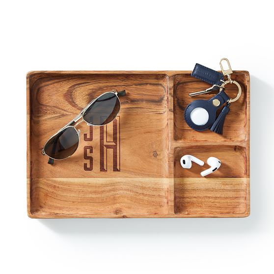 Acacia Valet Organizer Tray Mark and Graham