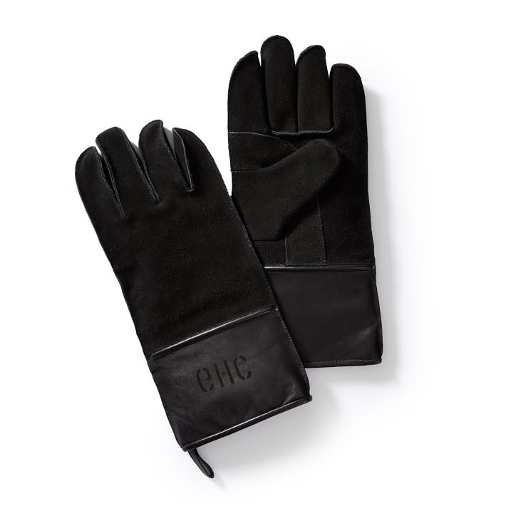 Leather and Suede BBQ Gloves | Mark and Graham
