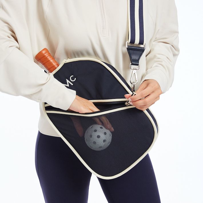 Sporty Stripe Pickleball Crossbody Bag Mark and Graham