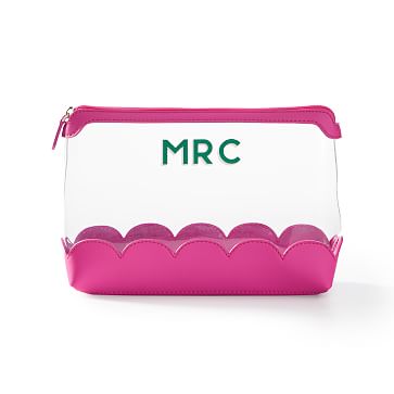 Scalloped Clear Pouch | Mark and Graham