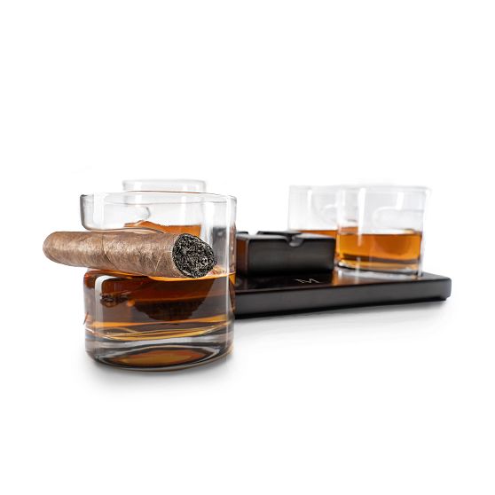 Cigar and Whiskey Gift Set Mark and Graham