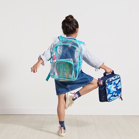 Personalized Kids Half Moon Clear Backpacks - Bags