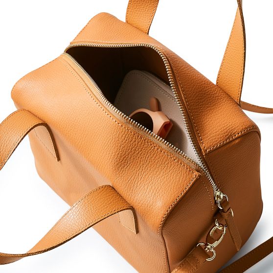 Everyday Italian Leather Crossbody Bag | Mark and Graham