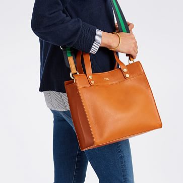 Small Essential Leather Tote | Mark and Graham