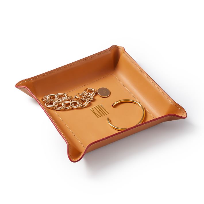 Olive Leather Catch All Tray – LC King Mfg